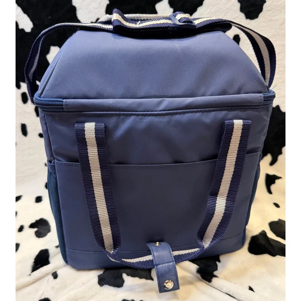 Life is Good Golf Jake Insulated Cooler Bag Blue Microban California Innovations